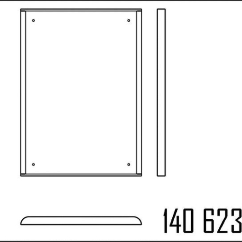 140623483 - HAUBE 720MM F.HOSE COLUMN. SHELL MPD ././8 OR   POWDER COATED.